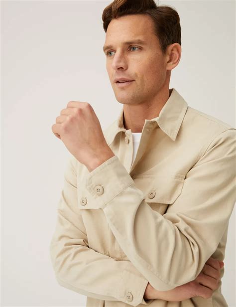 men's overshirts m&s.